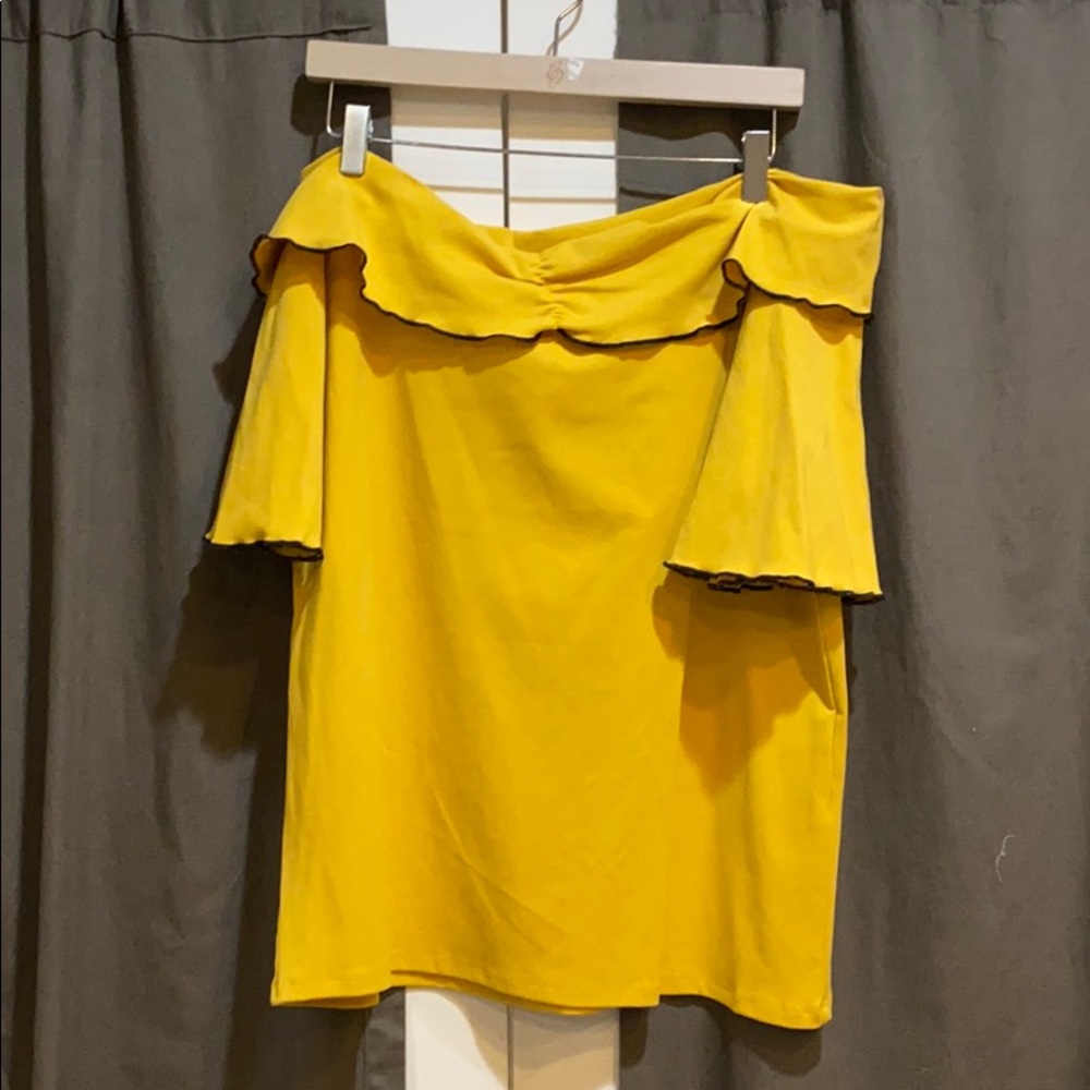 Gold OTS Top